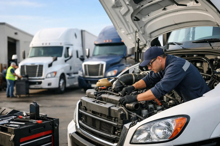 Fleet Service That Keeps Diesel Trucks Working