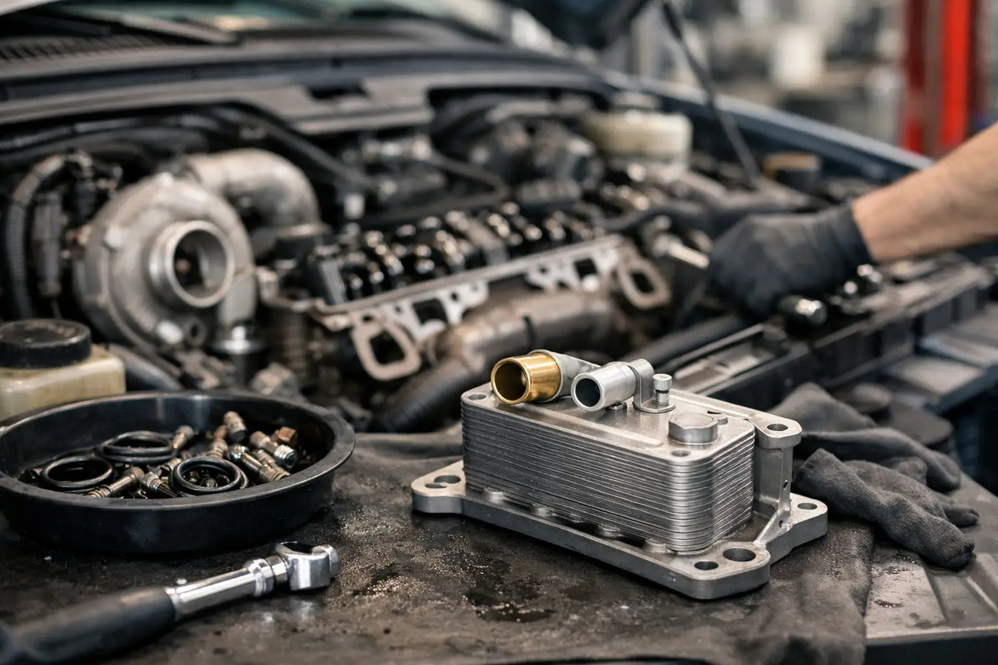 Powerstroke Oil Cooler Replacement Guide