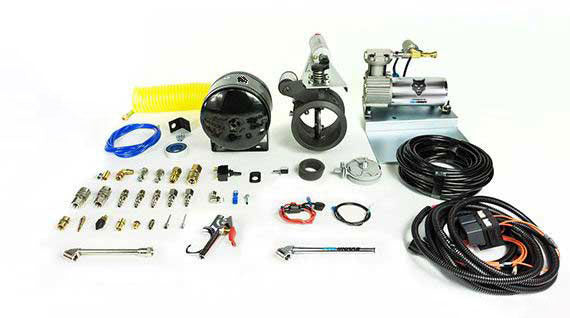 Pacbrake C40008 InLine Mount 4 inch PRXB Exhaust Brake for 95-98 Ford Powerstroke 7.3L