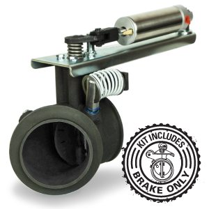 Pacbrake C40111 Direct Mount 4 inch PRXB Exhaust Brake Only for 04.5-07 Dodge/RAM Cummins 5.9L ISB