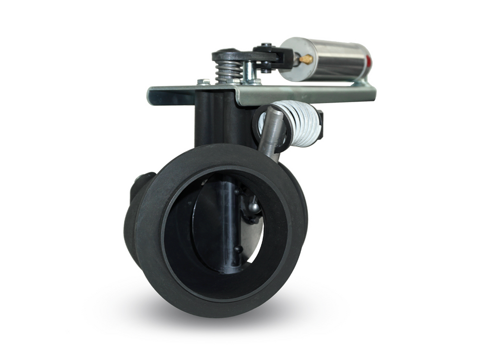 Pacbrake C40111 Direct Mount 4 inch PRXB Exhaust Brake Only for 04.5-07 Dodge/RAM Cummins 5.9L ISB