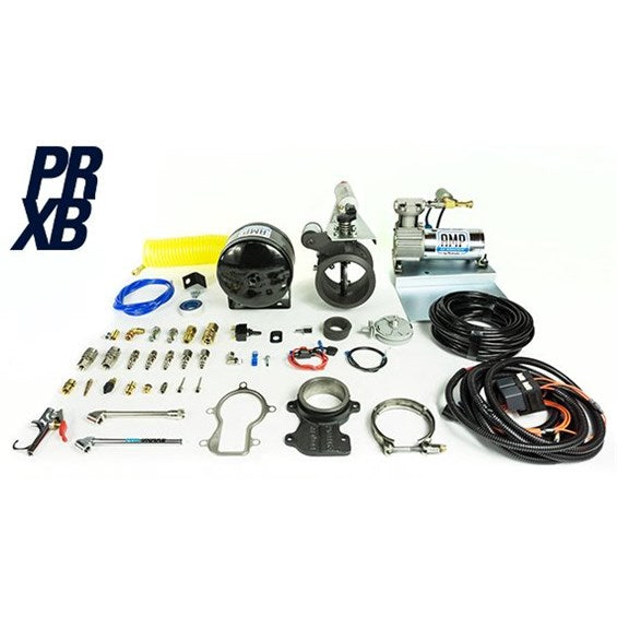 Pacbrake C44038 InLine Mount 4 inch PRXB Exhaust Brake Kit for 07.5-18 Dodge/RAM Cummins 6.7L ISB