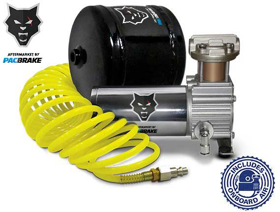 Pacbrake C44038 InLine Mount 4 inch PRXB Exhaust Brake Kit for 07.5-18 Dodge/RAM Cummins 6.7L ISB