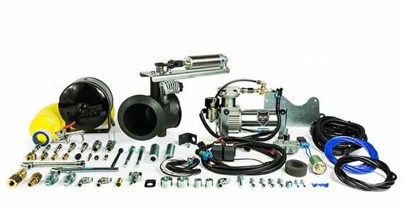 Pacbrake C44045 Direct Mount 4 inch PRXB Exhaust Brake Kit for 04.5-07 Dodge/RAM Cummins 5.9L