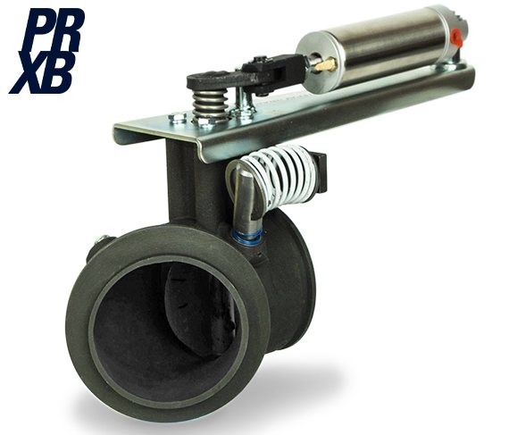 Pacbrake C44072 Direct Mount 4 inch PRXB Exhaust Brake Kit w/ Max Flow Design for 94-98 Dodge 5.9L 6BT