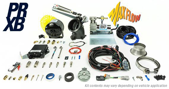 Pacbrake C44074 Direct Mount 4 inch PRXB Exhaust Brake Kit w/ Max Flow Design for 98.5-02 Dodge/RAM Cummins 5.9L