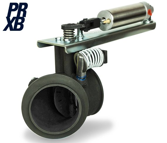 Pacbrake C44074 Direct Mount 4 inch PRXB Exhaust Brake Kit w/ Max Flow Design for 98.5-02 Dodge/RAM Cummins 5.9L