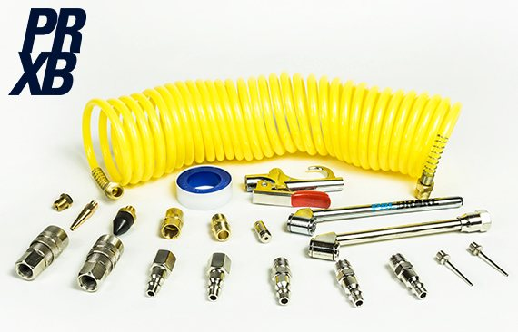 Pacbrake C44075 Direct Mount 4 inch PRXB Exhaust Brake Kit w/ Max Flow Design for 98.5-02 Cummins 5.9L