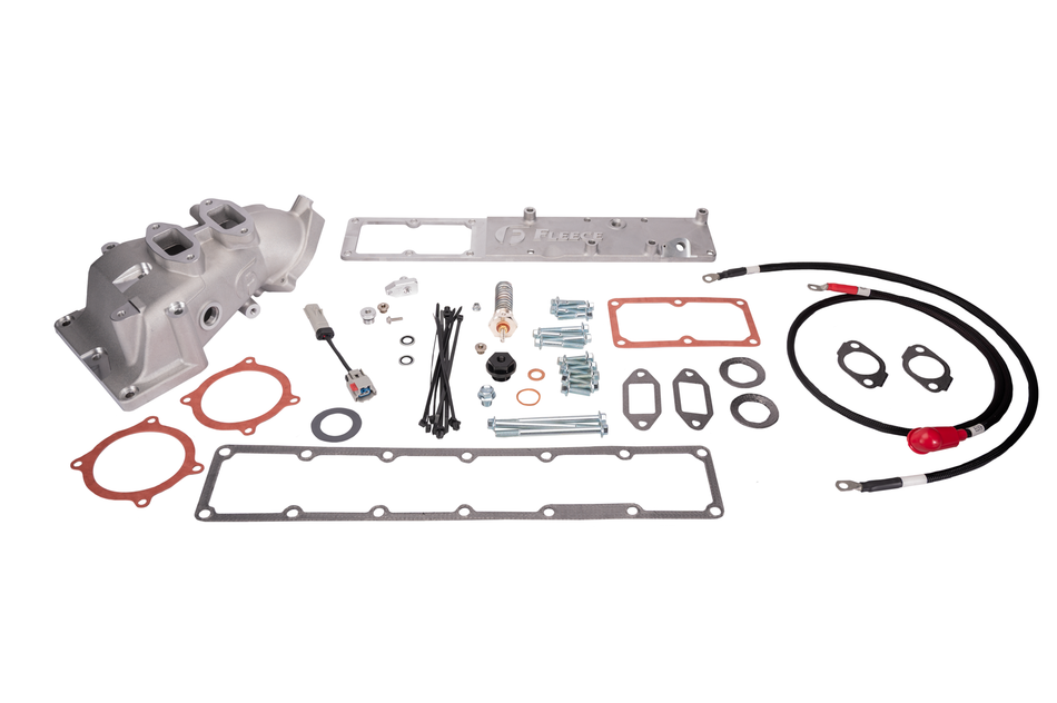 Fleece Performance Intake & Grid Heater Kit, 07.5-24 6.7L Cummins