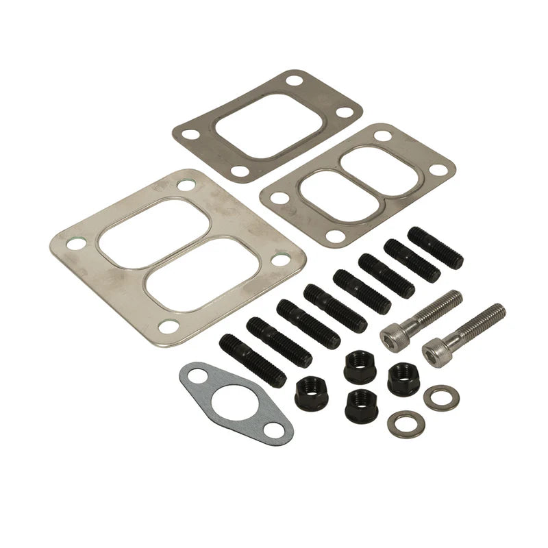 BD Diesel 1045984 Turbo T3/T4 Mounting Kit Dodge 5.9L Cummins HX / HY / S300 / S400 1994-2007